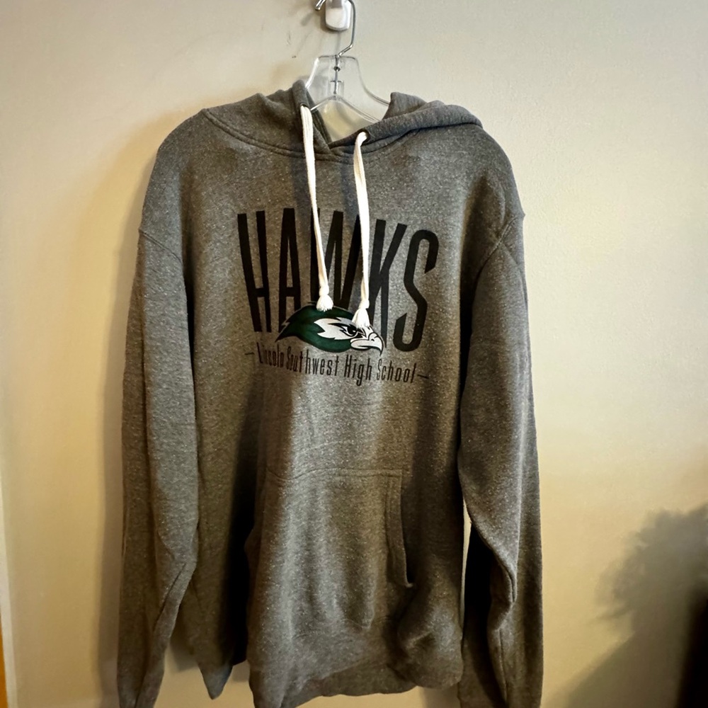J. America Gray Hawks Sweater